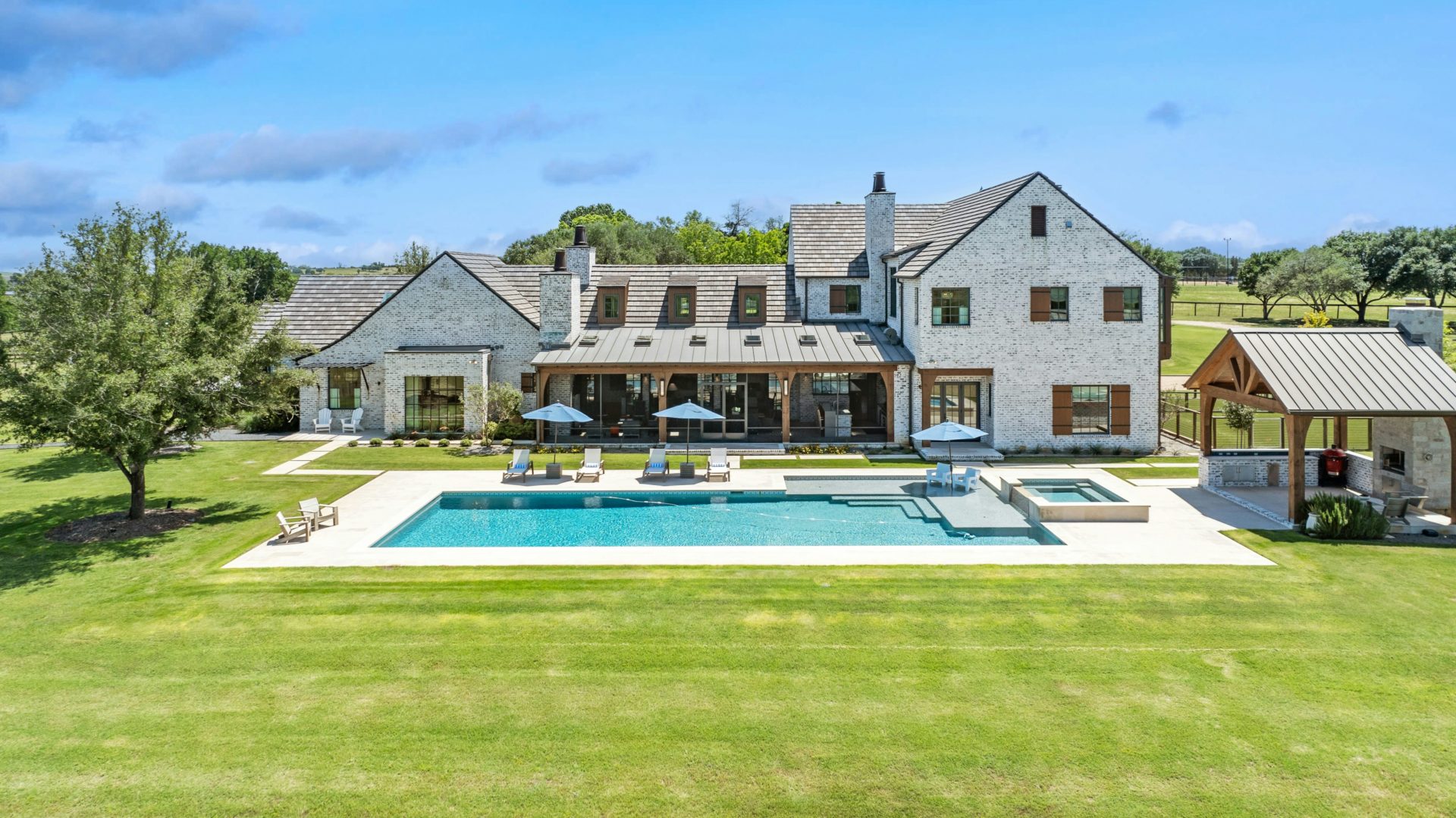 New Ulm texas ranch real estate photography