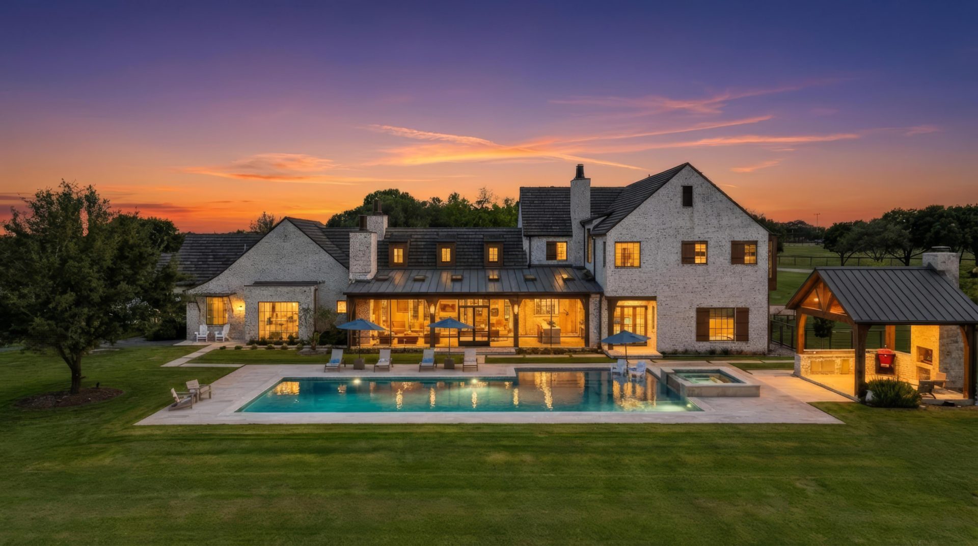 New Ulm texas ranch real estate photography